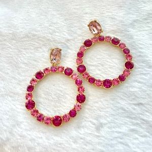 Oscar de la Renta hoop earrings